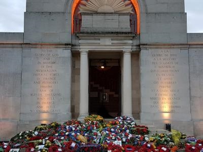 dawn service, Somme